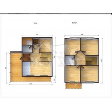 Проект каркасного дома «Кейкино-110»