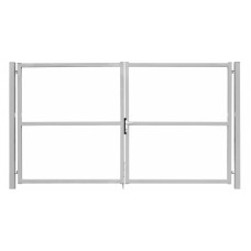 Ворота Эконом New Lock 2,0х3,45 RAL 7040