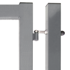 Ворота Эконом New Lock 2,0х3,45 RAL 7040