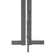 Ворота Эконом New Lock 2,0х3,45 RAL 7040