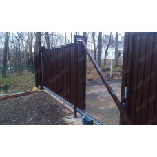 Ворота откатные Премиум 2,0х4,5 RAL 8017