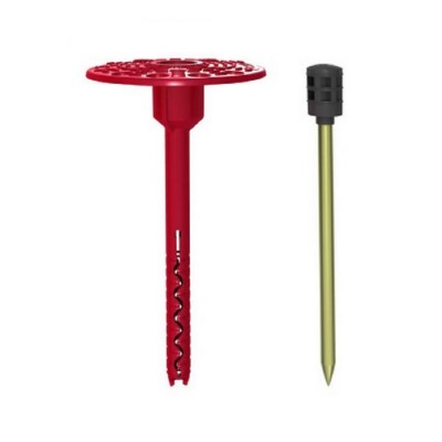 Дюбель тарельчатый полимерный с распорным элементом Termoclip cтена 1MH 220 мм 240 шт