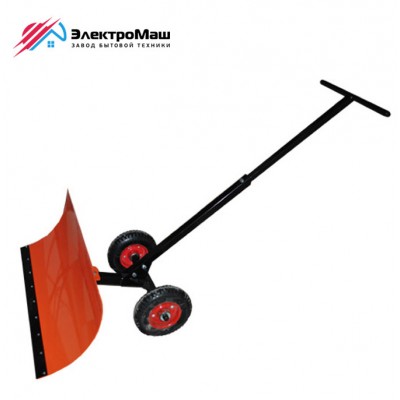 Лопата-сребок на колесах для уборки снега