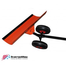 Лопата для уборки снега на колесах