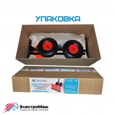 Лопата для уборки снега на колесах