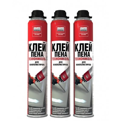 КЛЕЙ-ПЕНА ТЕХНОНИКОЛЬ для пенополистирола (XPS)