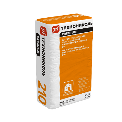 Штукатурно-клеевая смесь ТЕХНОНИКОЛЬ 210