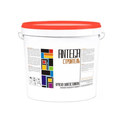 Краска В/Д ANTEGA Строитель: Влагостойкая 25кг