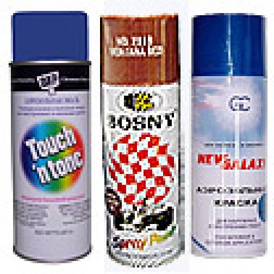 Баллончики для подкраски металла