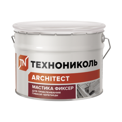 Мастика для гибкой черепицы ТЕХНОНИКОЛЬ №23 Фиксер ведро 3,6 кг