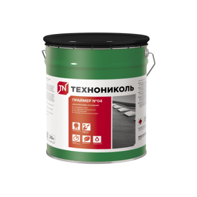 Праймер битумный эмульсионный ТЕХНОНИКОЛЬ №04 ведро 20 л