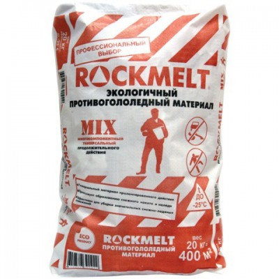Противогололедный реагент ROCKMELT MIX (до -25С)
