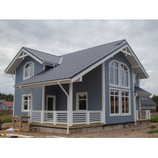 Металлочерепица классик 0,45 PE RAL 7024 мокрый асфальт