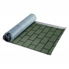 РУЛОННАЯ ЧЕРЕПИЦА КИРПИЧНАЯ КЛАДКА (зеленый)