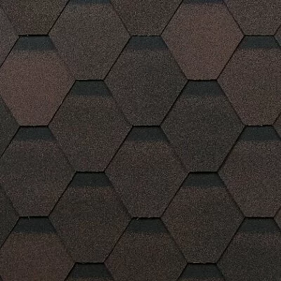 Гибкая черепица ТЕХНОНИКОЛЬ Оптима Коричневый