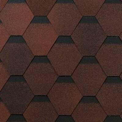 Гибкая черепица ТЕХНОНИКОЛЬ Оптима Красный